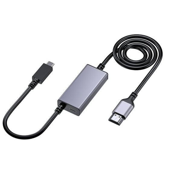PatungKu Compactly USB C To Hdmis Adapter 4K For Work Travel Office Home Presentation