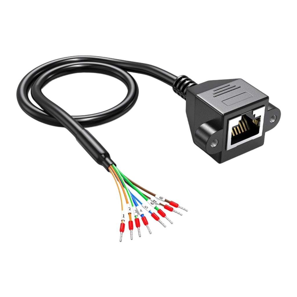 PatungKu Connector Wire Industrial RJ45 Male/Female To 8Pin Terminal ...