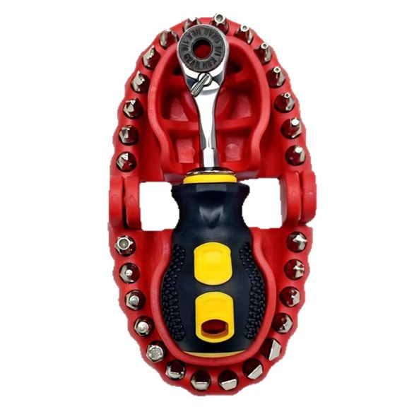 PatungKu Creative Portable Screwdriver Set Multifunctional Creative High Hardness Household Hardware Tool Repair Drill Bits