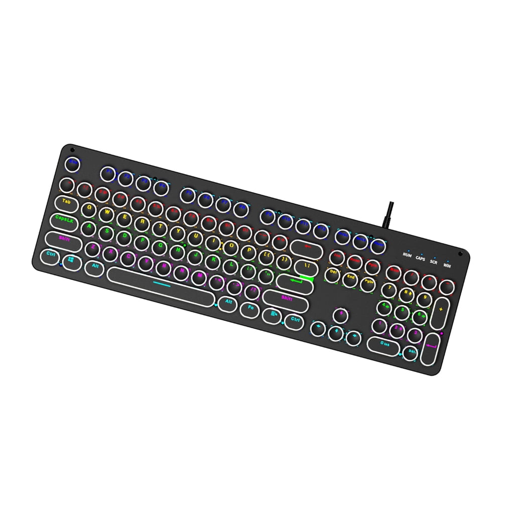 PatungKu Customizable Mechanical Gaming Keyboard Mouse Dynamics led Lighting Hot Swap Design Tactile Switches Wire USB C Connect