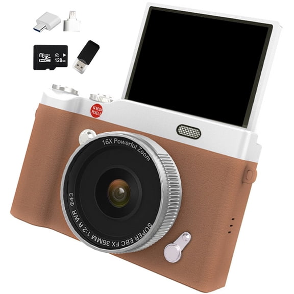 PatungKu Delicate 64MP CMOS Camera With Port Reader And 128GB Storage For Devices