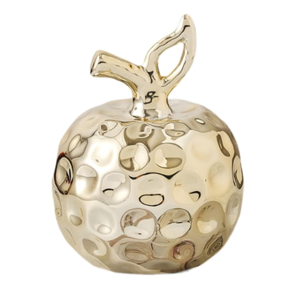 PatungKu Delicate Ceramic Pear Sculpture for Modern Livings Room Offices and Cafes Decors