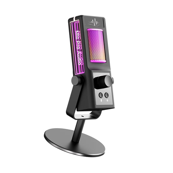 PatungKu Desktop Recording Microphone For Professional Gaming Live Streaming Adjustable