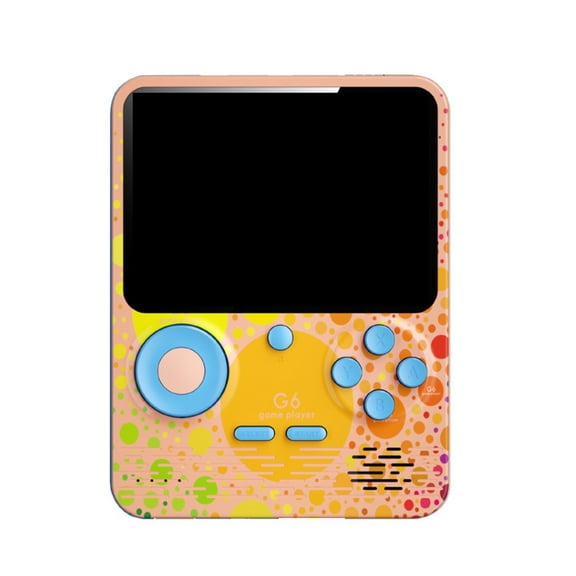 PatungKu Double Mode Handheld Video Game Player 666 Titles Color Display Rechargeable Battery Charging Function Lightweight