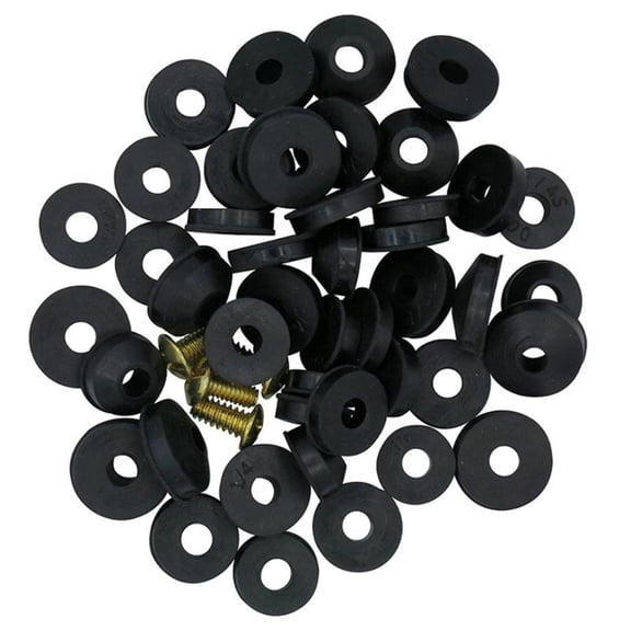 PatungKu Faucet Repair Washer Set 58Pcs Rubber Washers and Screws for Outdoor Use