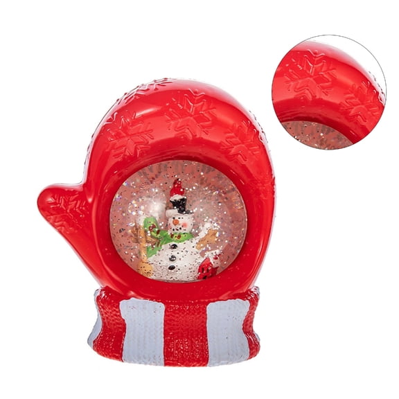 PatungKu Festive Snowflake Music Glove Ornament for Christmas Handmade and Enchanting