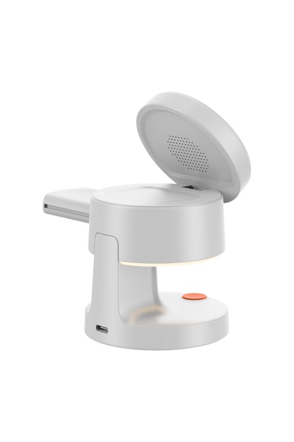 Foldable Magnetic Charging Station Including Night Light and Phone Stand Support for Smartwatches Smartphones