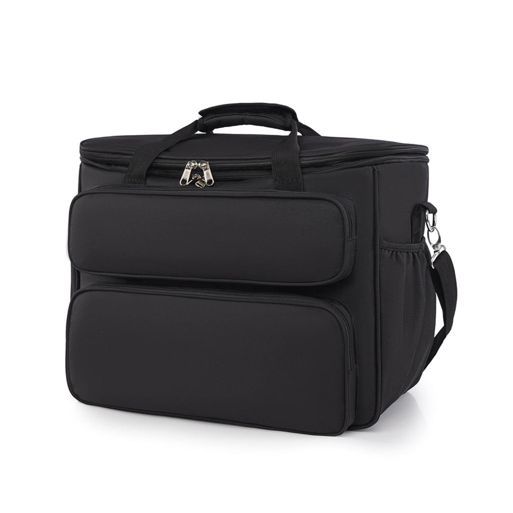 PatungKu Foldable Sewing Organizer Storage Bag Portable Craft Case With Multi Compartment For Home Travel Accessories