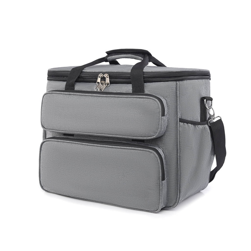 PatungKu Foldable Sewing Organizer Storage Bag Portable Craft Case With Multi Compartment For Home Travel Accessories