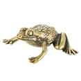 thumbnail image 1 of PatungKu Frogs Figurines Brass Frogs Statues Frogs Decorative Objects Table Ornament, 1 of 11
