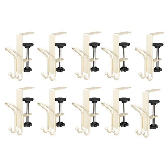 PatungKu Functional 2 in 1 Fireplaces Hook Adjustable 0.5 8.5 Inch Mantels Thickness Damage Release Installation