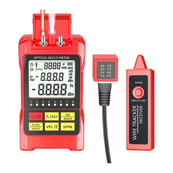PatungKu Handheld Power Meter Optically Power Meter -70-+10Dbm Handheld Optically Power Meter