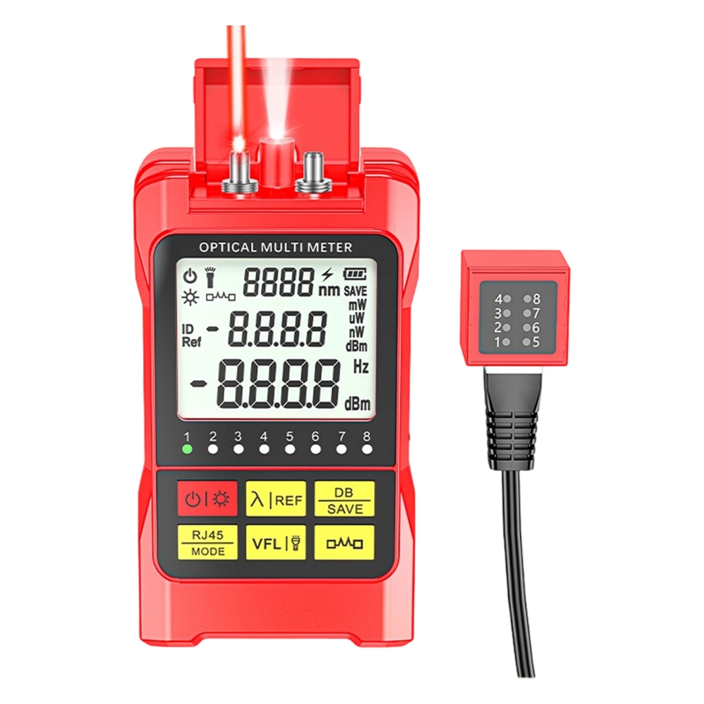 PatungKu Handheld Power Meter Optically Power Meter -70-+10Dbm Handheld ...