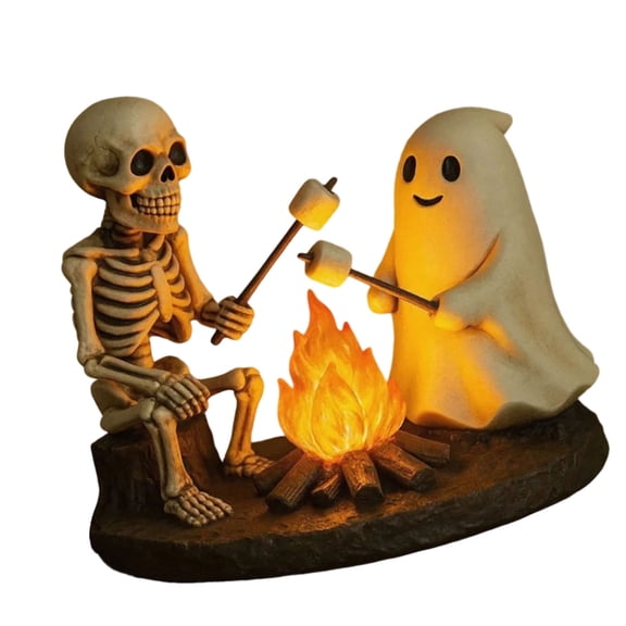 PatungKu Haunted Theme And Specter Light Resin Craft Glow In Dark Friendly Decoration