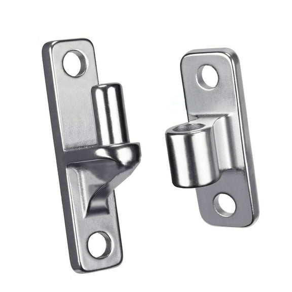 PatungKu Heavy Duty 304 Steel Gate Hinges Wall Mount Door Hinges Smooth Surfaces Door Hinges set for Wooden Fence & Farm gate