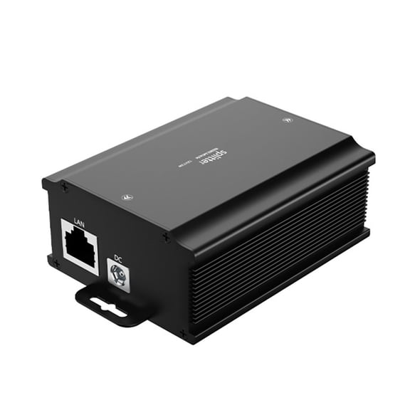 PatungKu Heavy Duty Metal POE Splitter 48V to 12V 6A Converter for Security Cameras