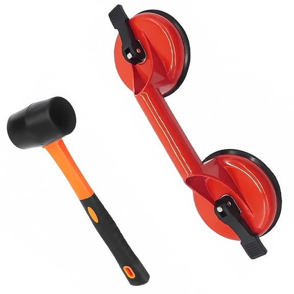 PatungKu High Capacity Glass Handling Tool Suction Cup Lifter Gripper Quick Installation
