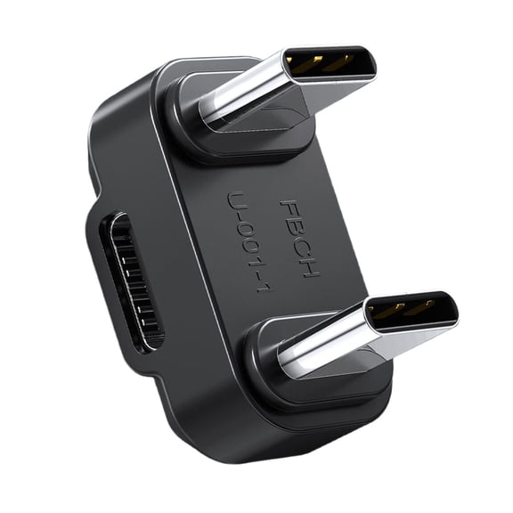 PatungKu Highly Speed USB C Female Male OTG Adapter USB C Splitter PVC Reinforced Design