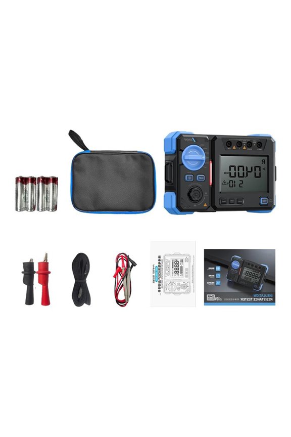 Industrial Insulation Megohmmeter ABS Shell Portable Electrical Diagnostic Tool
