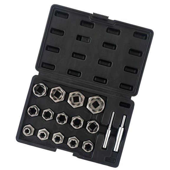 PatungKu Industrial Strength Screw Removal Tool Reverse Spirals Technology High Torques Steel Construction