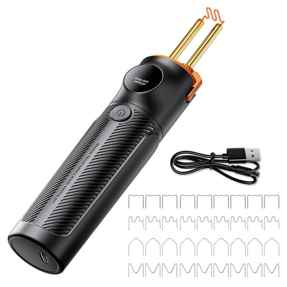 PatungKu Lithium Powered Plastic Welding Guns With 4Shape Stapler Ideal For Auto Repair