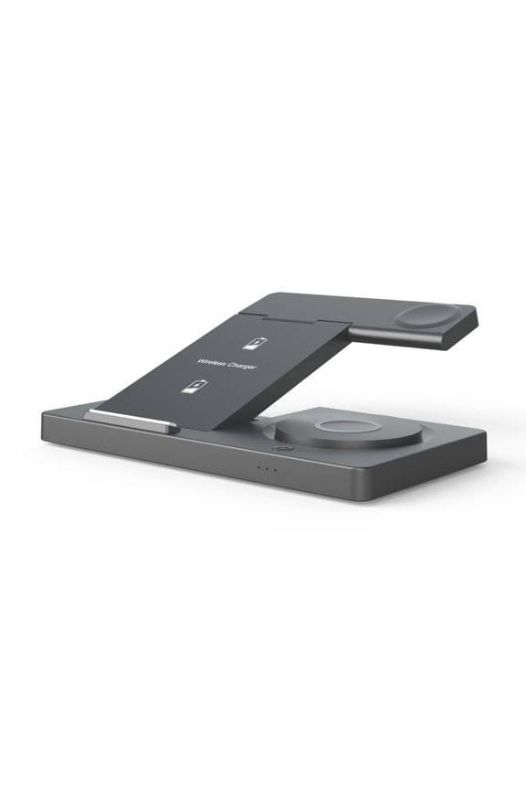 Magnetic Foldable 5 In 1 Charging Dock For Smartphones Smartwatches Featuring Torches And Overburden Prevention