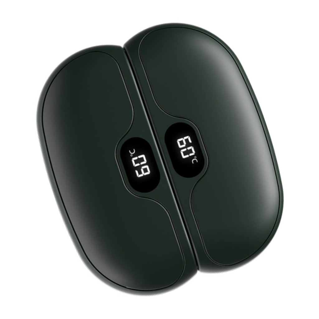 PatungKu Magnetic Rechargeable Hand Warmer Fast Heating 5 Adjustable Temperature Portable Split Design For Indoor Outdoor Use