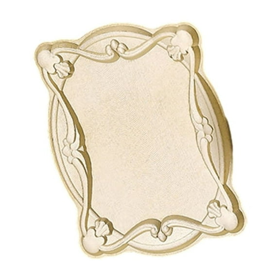PatungKu Matte Photo Frame Stamp Sealing Wax Stamp Head Fire Paint Lacquer Brass Seal Wax