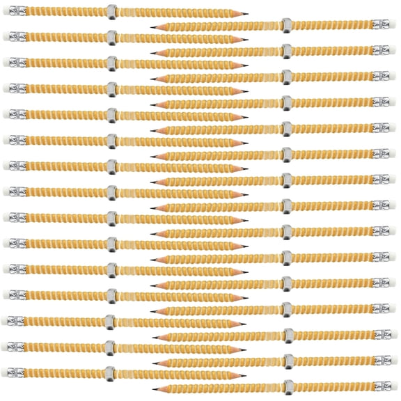 PatungKu Metal Nut Design Sensory Threaded Pencil For Classroom Focusing And Productivity