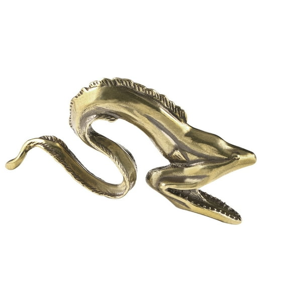 PatungKu Metal Statue Conger Figurines Decorative Objects for Office Home Decors