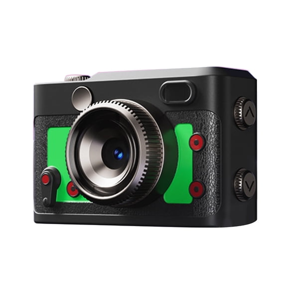 PatungKu Mini Camera With Flip Screen 1080P Resolution 16MP Photos Anti Slip Grip Ideal For Photographers