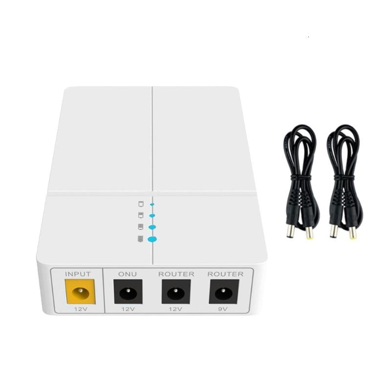 PatungKu Mini DCUPS Battery Backup Uninterruptible Power Supply For Modem Wifi Routers Ensuring Continuous Networking Connection