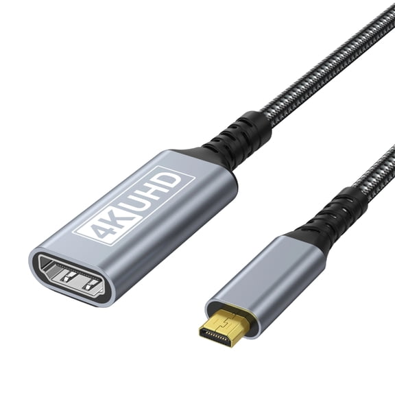 PatungKu Mini HDTV to HDTV Cable Fast Speed 60Hz 2K/144Hz 1080P/240Hz HDTV 2.0 Cord for Camera Camcorder Tablet Video Card