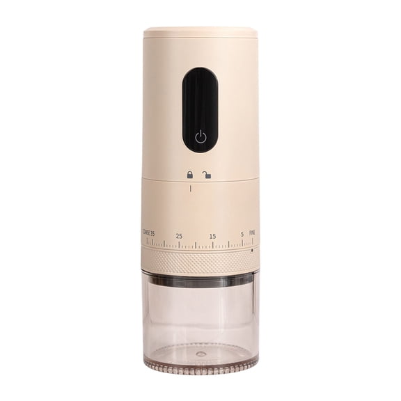 PatungKu Multifunction Coffee Mill Machine Earthenware Burr Mill With 10 Mill Configuration Dishwasher Safe Factors Quiet Kitchen Appliance