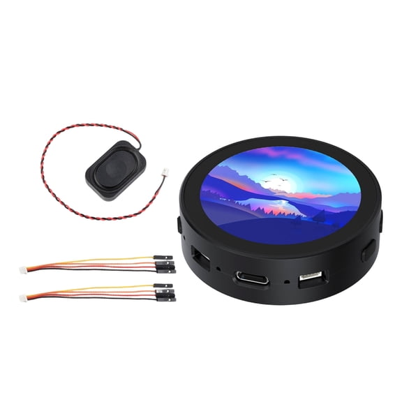 PatungKu Multifunction RP2350 Microcontroller Development Board 1.85inch Round Capacitive