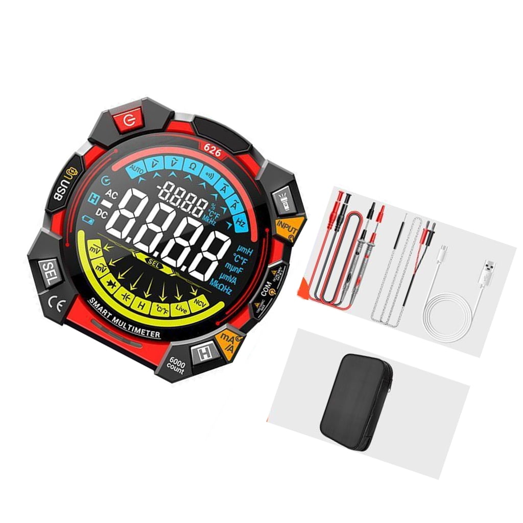 PatungKu Multimeter Tester Handheld Multimetre Digital Multimeter Ohm Voltages Meter