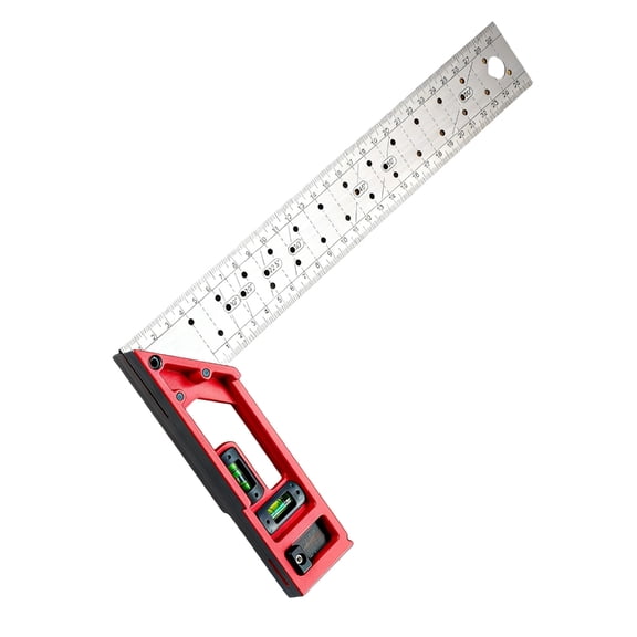 PatungKu Multiple Use Layout Tool for Precise Marking and Measuring Featuring Adjustable Hole Markers