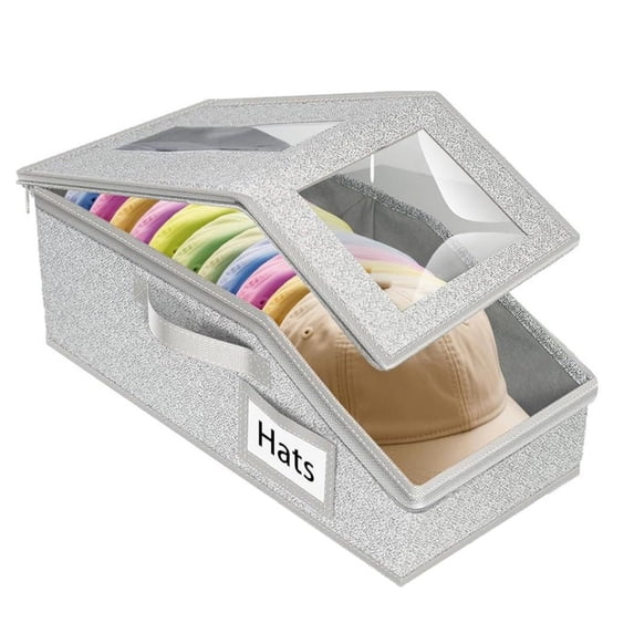 PatungKu Nonwoven Cap Storage Container With Ventilated Fabric And ...