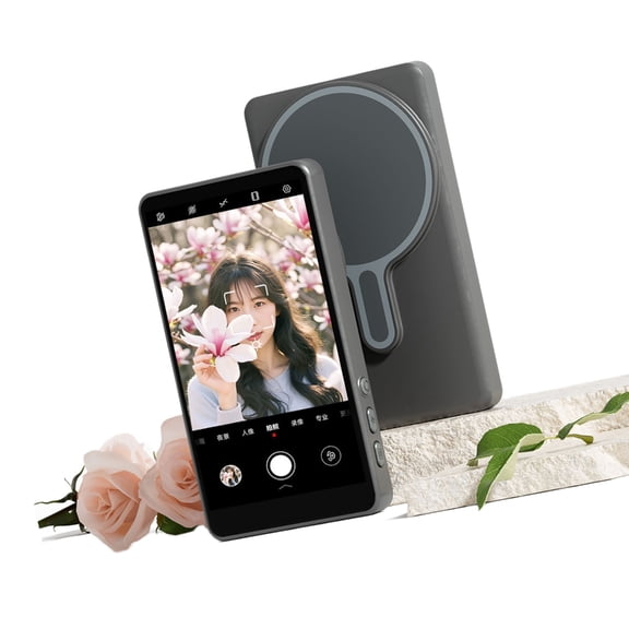 PatungKu Phone Selfie Monitor Screen with 3.5mm Plug & Speaker Magnetic Monitor Screen
