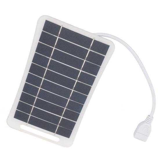 PatungKu Practical Small 5W 5V Solars Panel Charging for Efficient Device Charging During Outdoor Activity Daily Casual Use