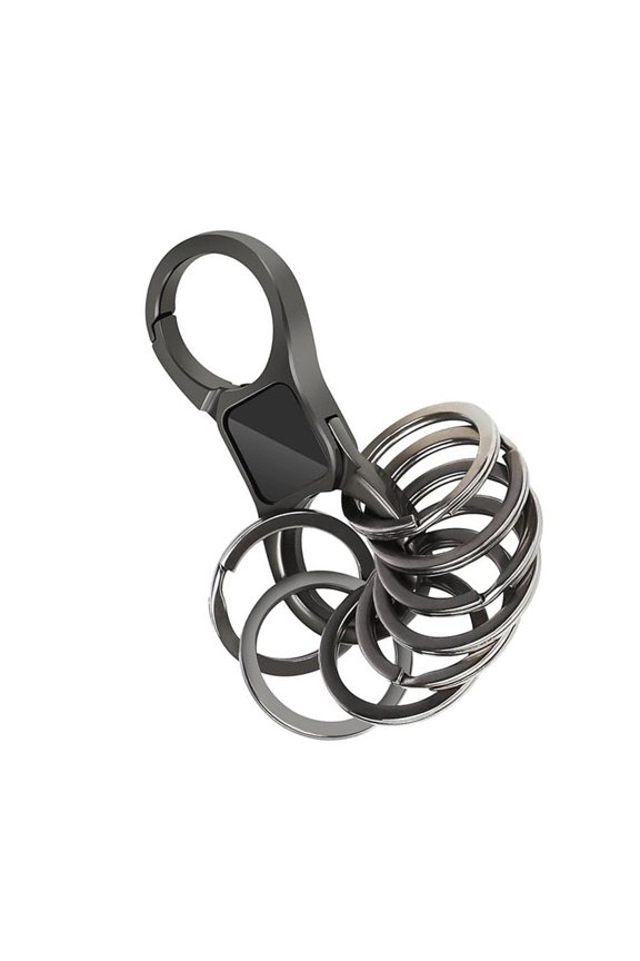 Premium Keychains Kirsite Construction With Multiple Rings Versatile Use