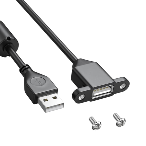 PatungKu Printer Extension Cable USB 2.0 Adapter Male to Female Connections Socket