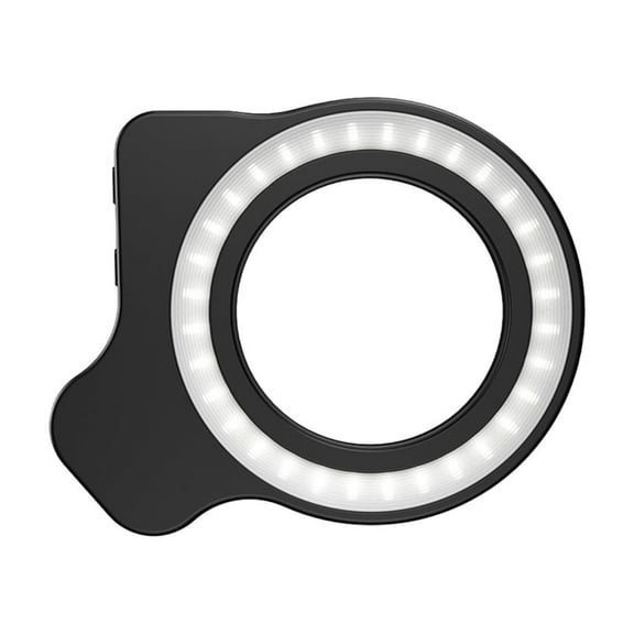 PatungKu Professional Adjustable Macro Photography Light With 37mm 52mm Adapter Suitable For Smartphone & Camera 45 Lighting Mode