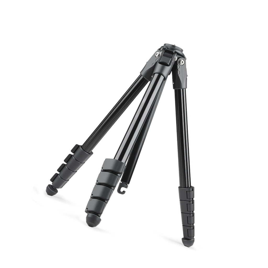 PatungKu Professional Lightweight Aluminum Tripod For Camera Photography Live Streaming Adjustable Height 360 Rotation Optional