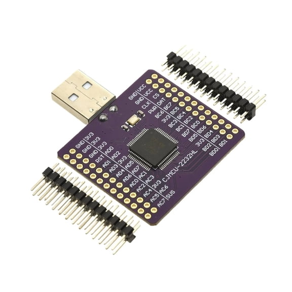 PatungKu Professional MCU-2232 FT2232HL USB to UART/FIFO/SPI/I2C/RS232 Module Communication Board Debugging Accessories