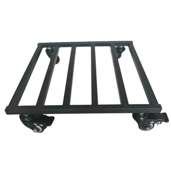 PatungKu Professional Mobile Tray Base Carbon Steel Build Rotating Casters Easy Assembly For Commercial Use
