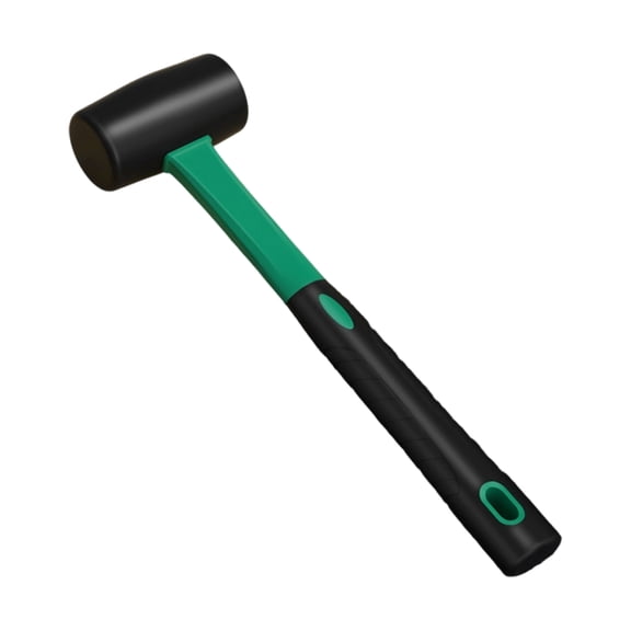 PatungKu Professional Rubber Hammer For Flooring Projects AntiVibration Design Safe Grip Handle Durability Rubber Materials