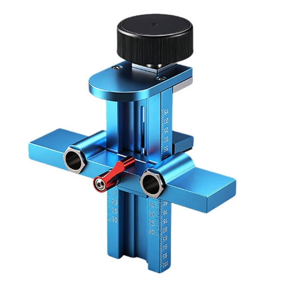 PatungKu Quick Positioning Hole Opening Cabinet Door Installation Tool for Wall Base 3 in 1 Cabinet Door Mounting Jig with Base