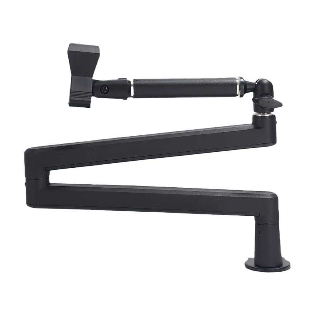 PatungKu Quick Setups Microphone Boom Arm Clamp With Standardized Clip For Easy Mounting On Desks Wall or Other Surfaces