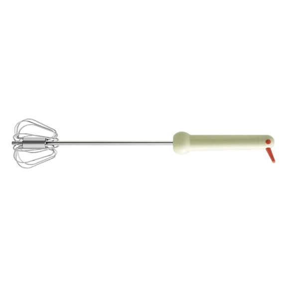 PatungKu Quick Whipping Semi Automatic Nonrust Steel Eggs Beater For Cake Cream And Batters Mixing